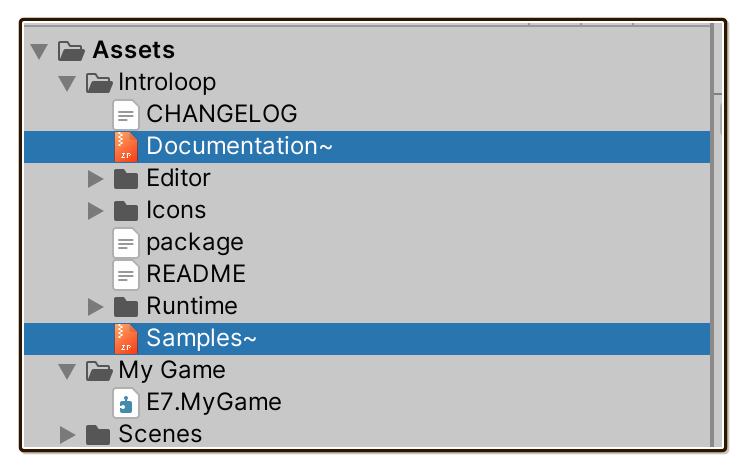 Unzip documentation and samples