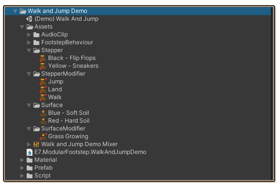 Sample structure