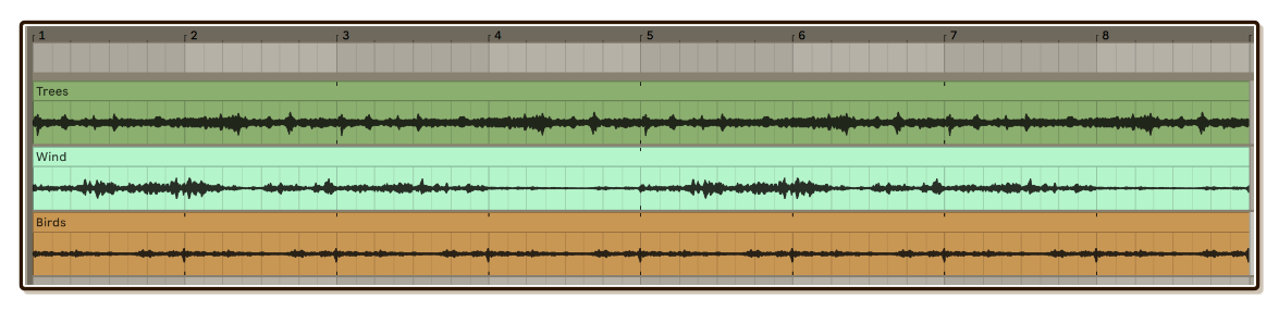 Layering ambiences